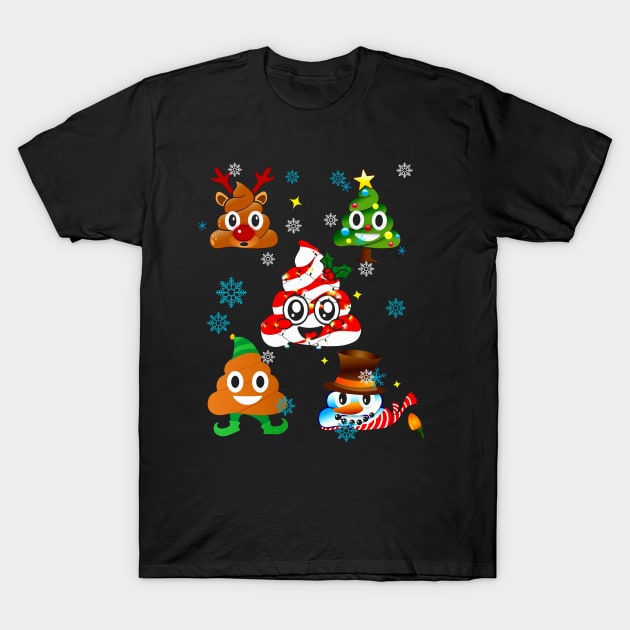 Christmas Poop T-Shirt by aaltadel